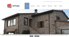 Desktop Screenshot of immobiliarebarbetti.it