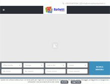 Tablet Screenshot of immobiliarebarbetti.it